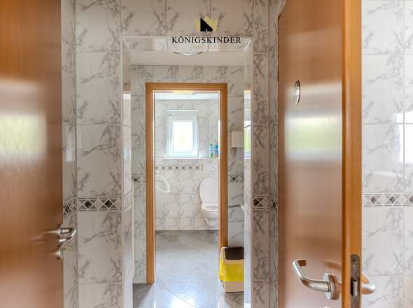 WC im Arbeitsbereich