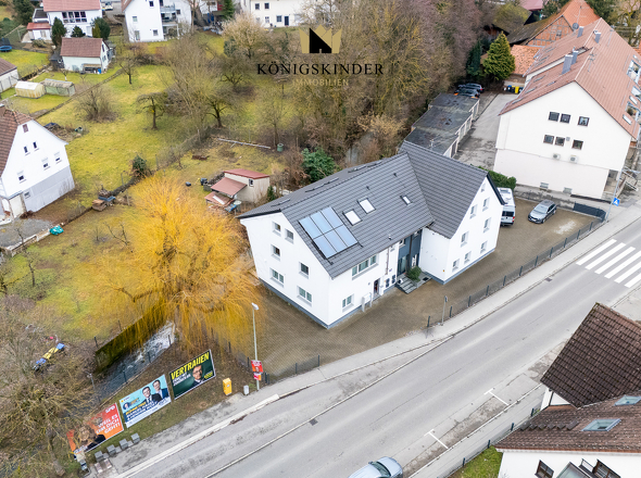 Außenansicht aus erhöhter Perspektive