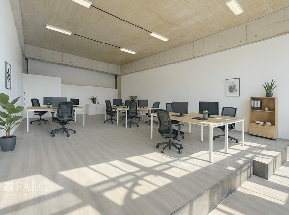 Großraumbüro_gestaged