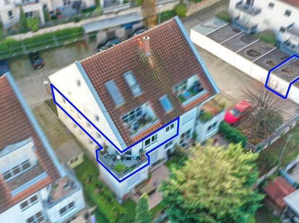 Vogelperspektive Gebäude