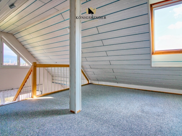 Schlafzimmer- Maisonette Wohnung