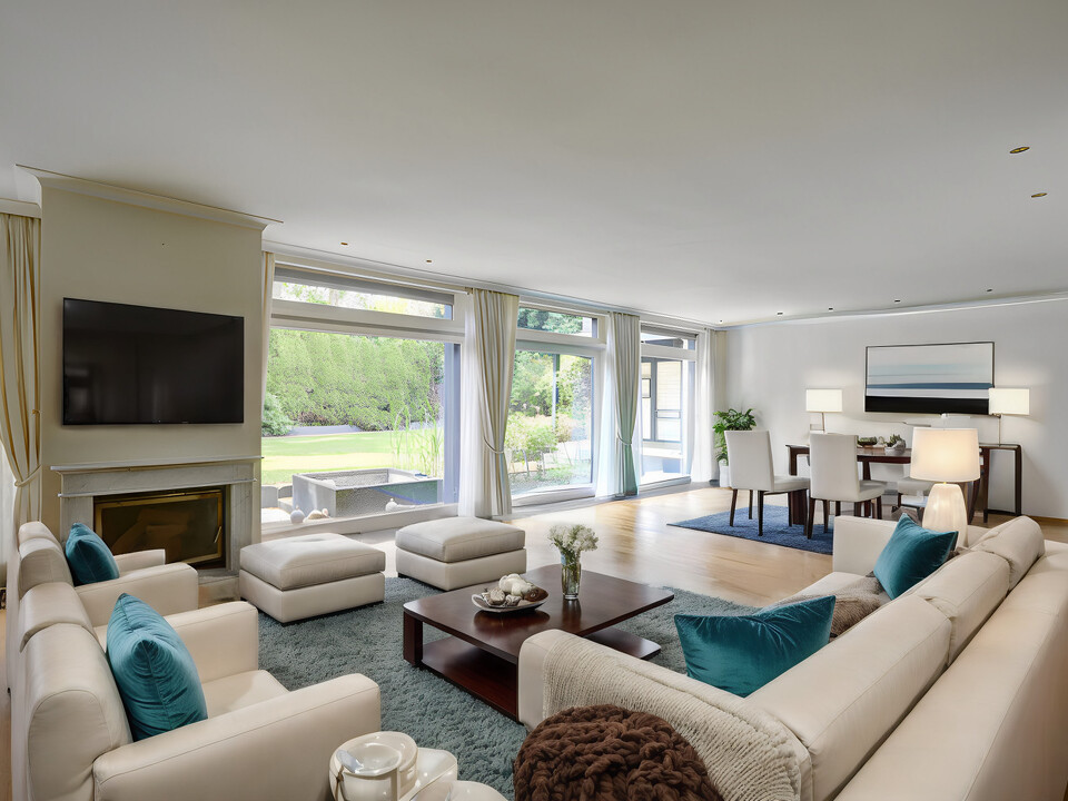 Wohnzimmer visualisiert