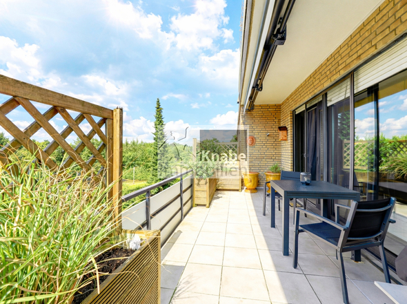 Sonnenbalkon mit Ausblick