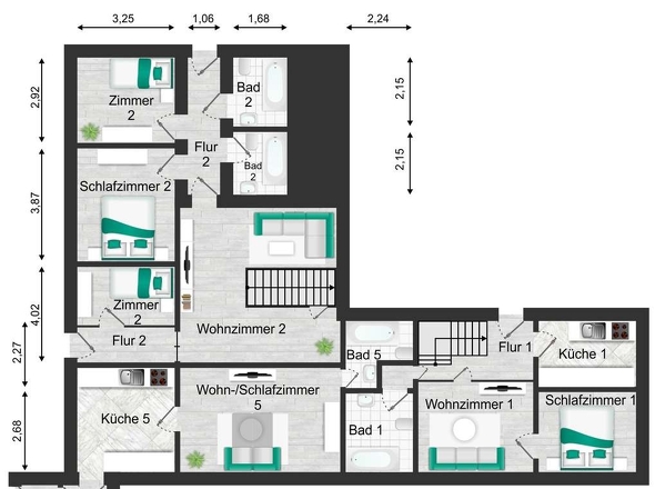 Grundriss Erdgeschoss