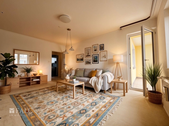 Wohnzimmer - (KI generiert)