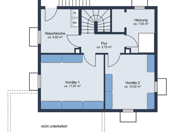 Grundriss KG Bestand