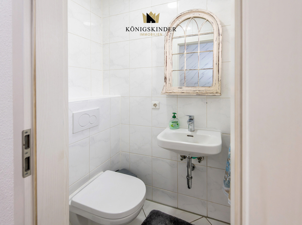 Gäste-WC – stilvoll gestaltet