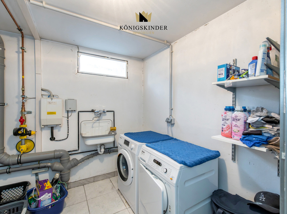 Heizraum/Waschkeller – funktional und zugänglich