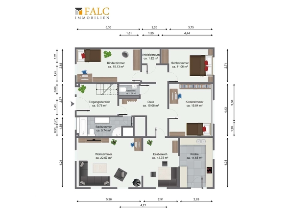 Grundriss Erdgeschoss