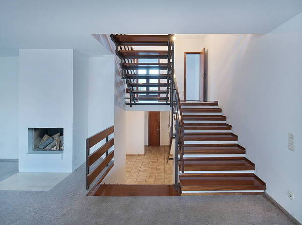 Treppenauf- und abgang