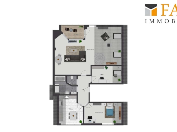 Grundriss 3. Obergeschoss