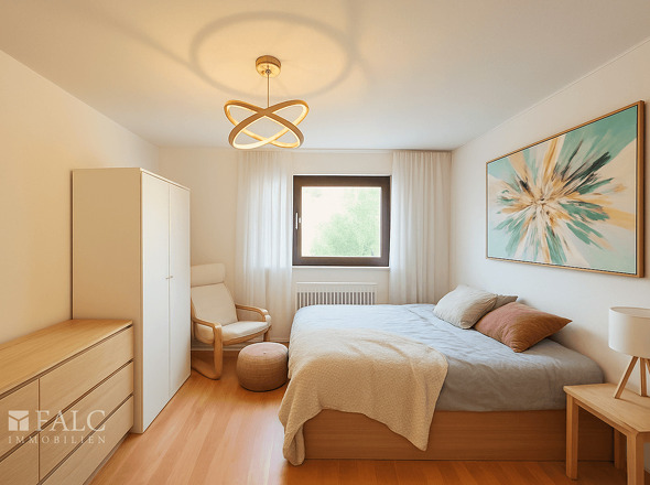 Schlafzimmer - (KI generiert)