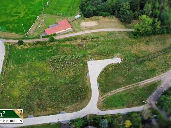 Luftbild Baufeld