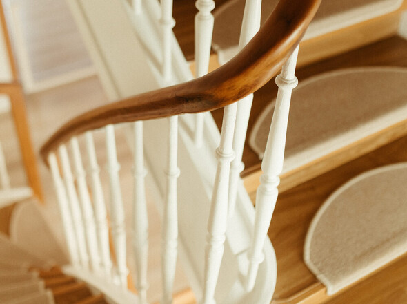 Detail Treppengeländer