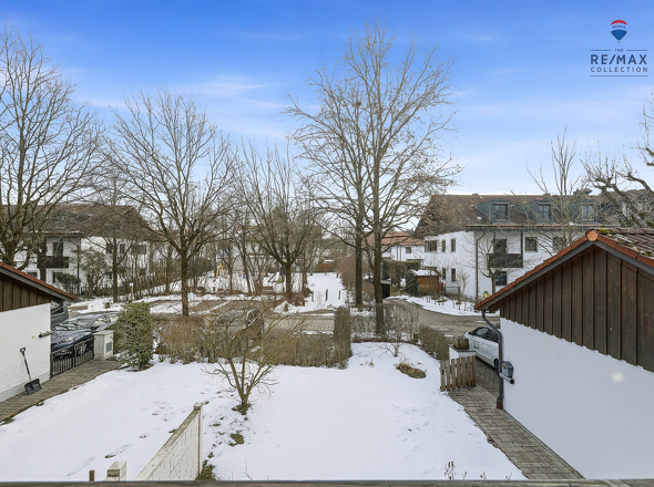 Blick vom Balkon 1. OG