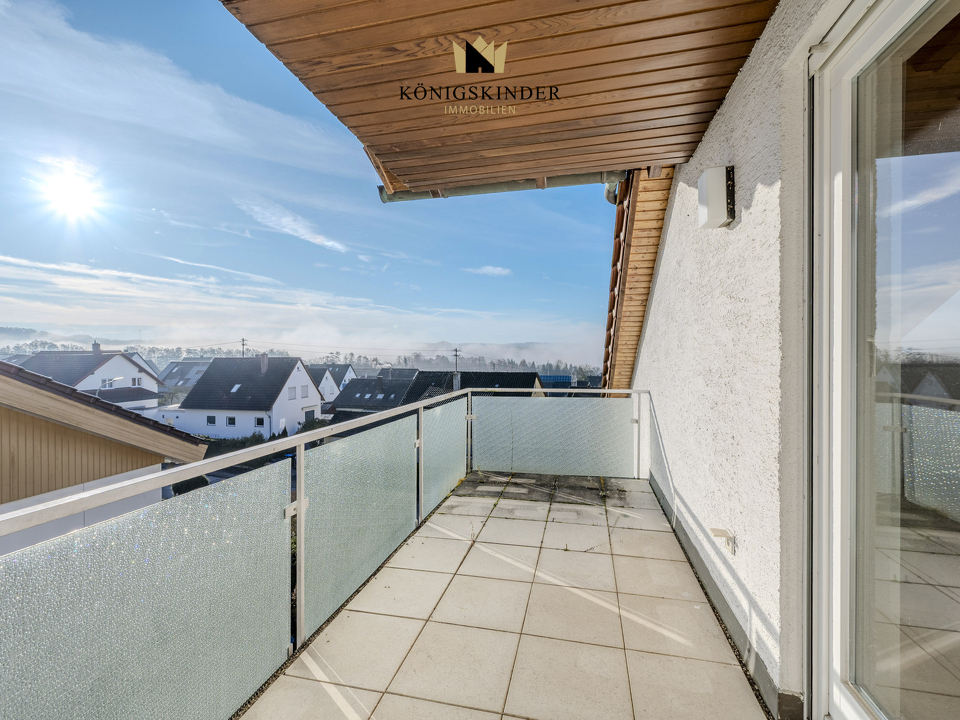 Sonnengruß garantiert! OG Ostbalkon