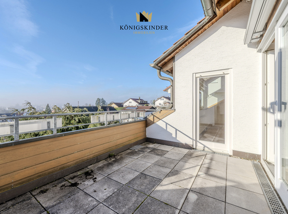 Phänomenale Aussicht. OG Loggia