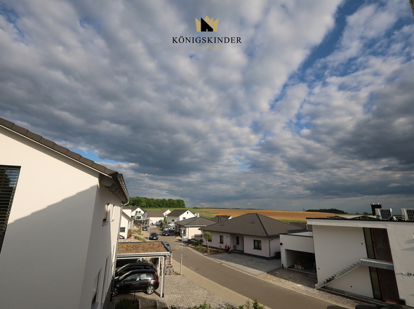 ...aus dem Schlafzimmer der Blick in die Natur...