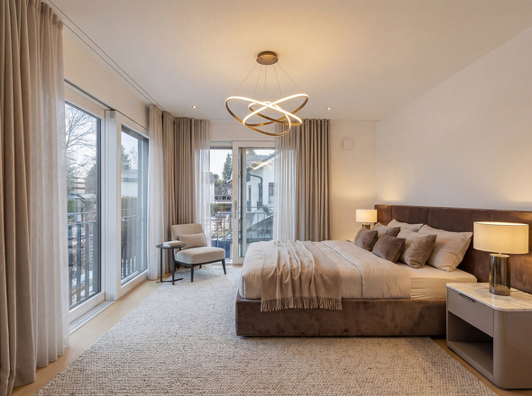 Schlafzimmer visualisiert