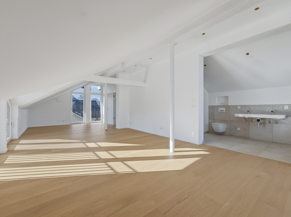 Schlafzimmer mit En Suite Bad