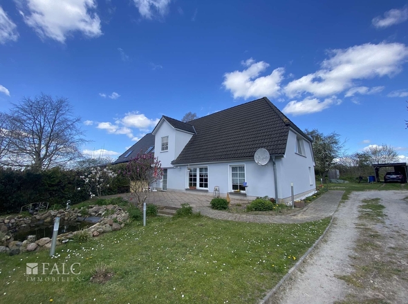 Terrasse Doppelhaushälfte