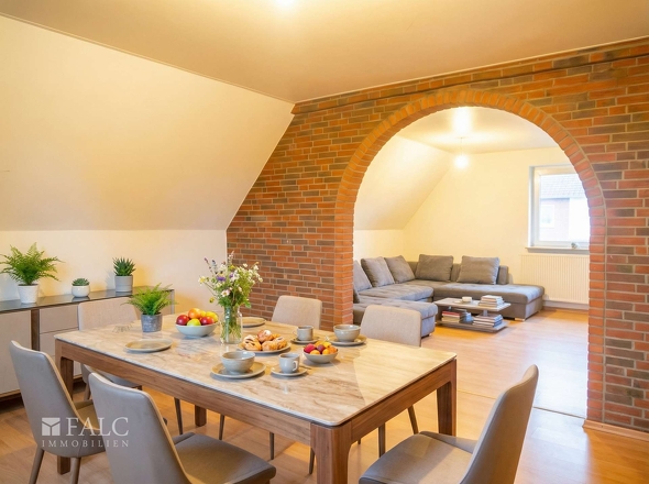 Esszimmer Mietwohnung - Homestaging 