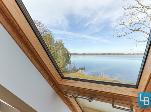 Schöner Ausblick am Morgen