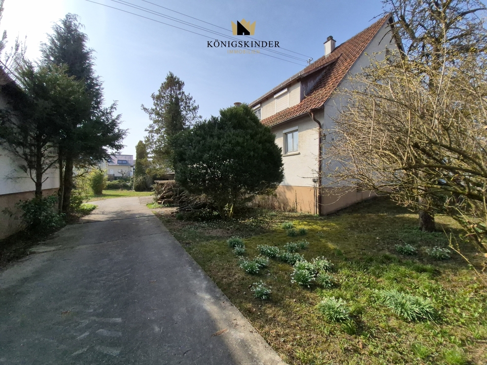 Grundstück von hinten