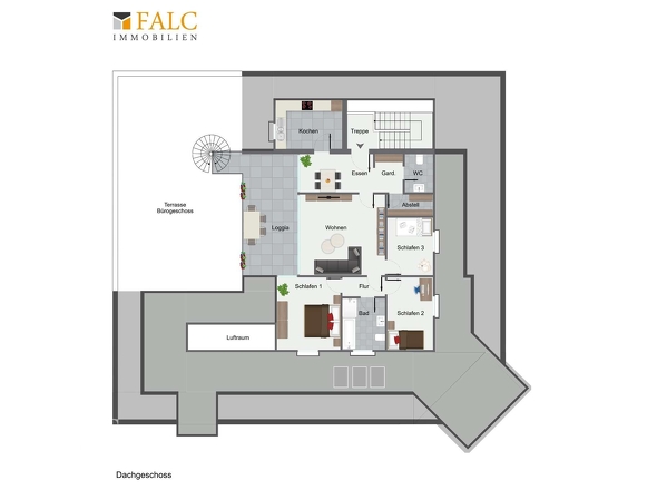 Grundriss Dachgeschoss