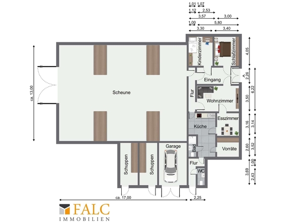 Grundriss Erdgeschoss