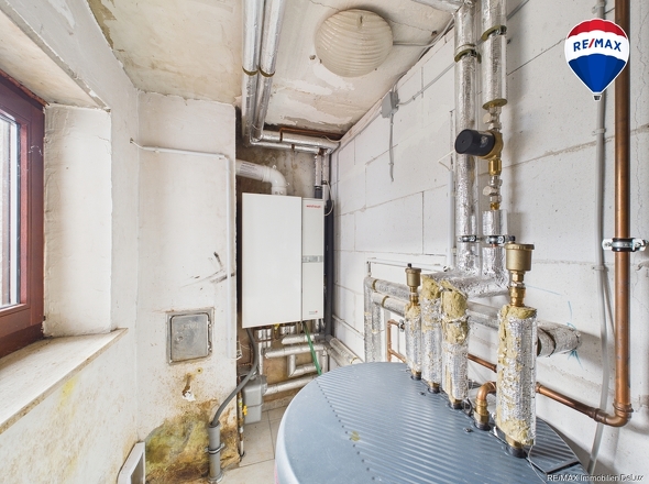 REMAX Immobilien DeLux Einfamilienhaus  Bebelsheim Heizung Mark Borowicz