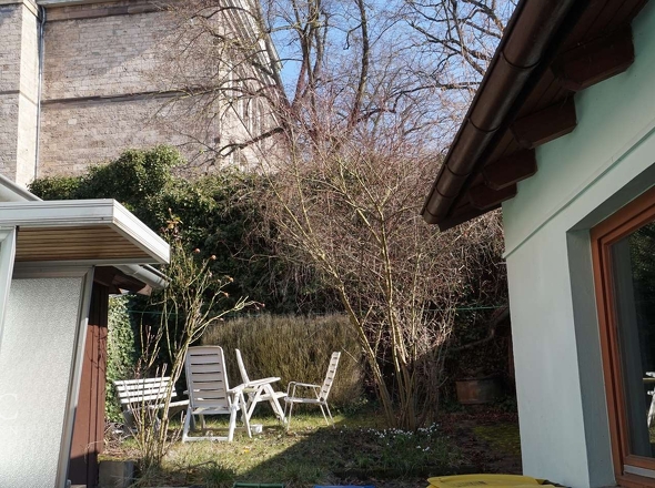 Blick in den Innenhof