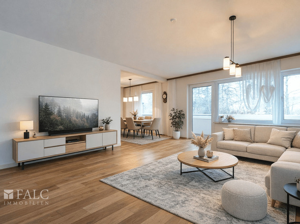 Einrichtungsbeispiel Wohnzimmer