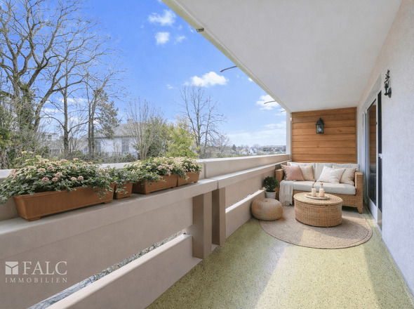 Einrichtungsbeispiel Balkon