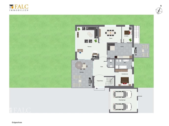 Grundriss Erdgeschoss