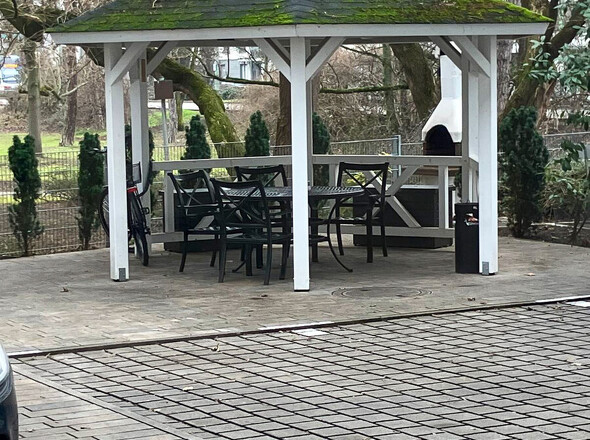 Pavillon Außenbereich