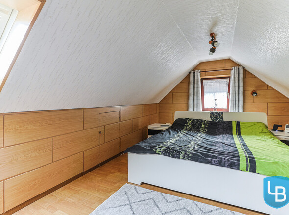 Wohnlich ausgebautes Dachgeschoss