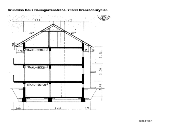 Grundriss Haus BGS A4q.2