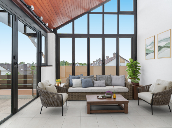 Wintergarten - virtuelles Staging