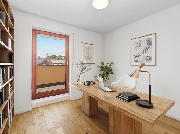 Büro - virtuelle Renovierung