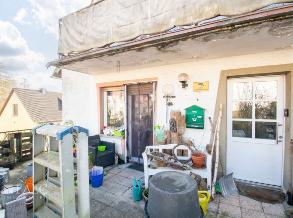 Terrasse / Eingangsbereich