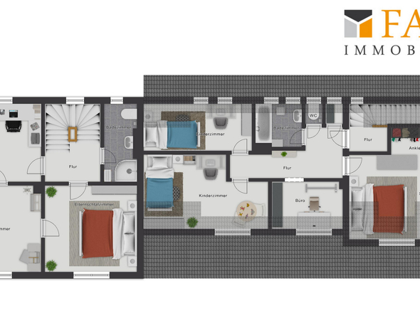 Obergeschoss / Dachgeschoss