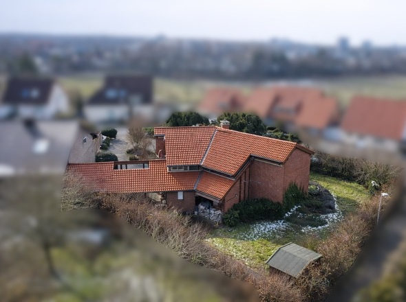 Luftansicht rückwärtig