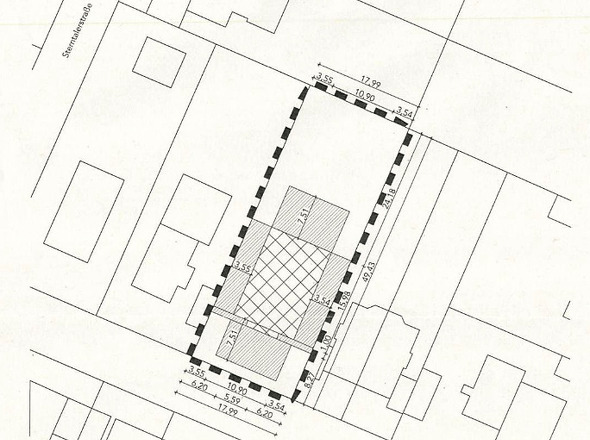 genehmigter Vorbescheid Lageplan