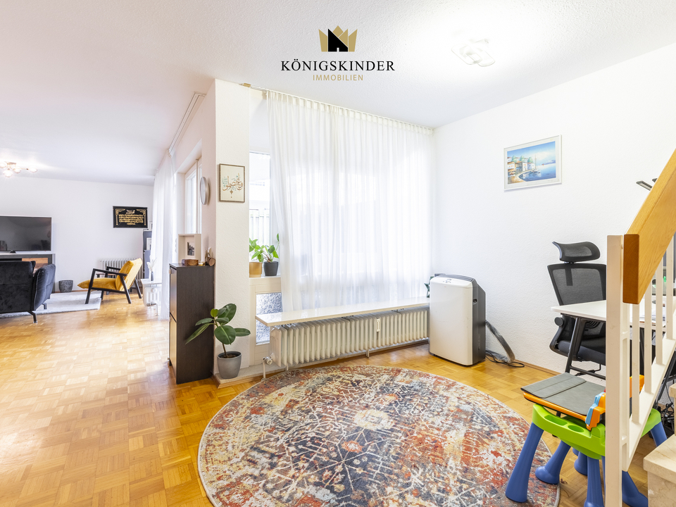 Wohnbereich mit ideal integrierbarem Homeoffice-Platz