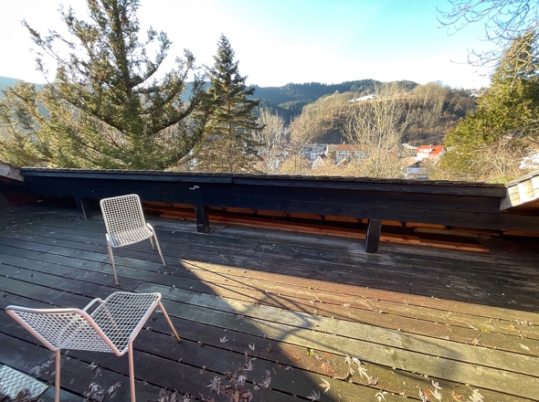 Terrasse mit Ausblick