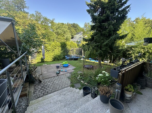Terrasse EG und Garten