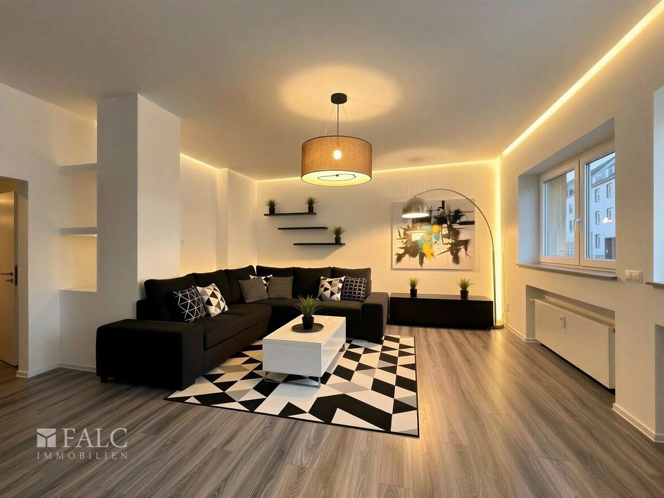 Wohnzimmer - (KI generiert)