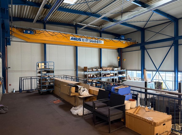 Montagehalle - Blick von der Galerie