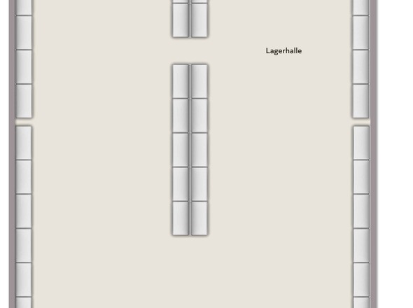 angebaute Verbindungs- und Lagerhalle (ca. 343 m²)